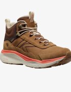 Keen Сникърси Leiki Leather Mid Wp Women Chipmunk/ Birch