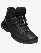 Keen Сникърси Targhee Exp Mid Wp Men Black/ Black