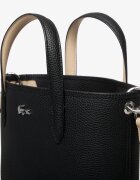 Lacoste Чанта Zipped Verti Shopping Bag Noir Krema