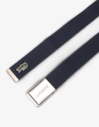 Lacoste Колан L.12.12 Concept Made In France Belt Navy Blue
