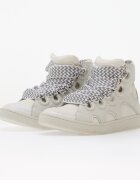 Lanvin Сникърси High Knitted Curb Sneakers White