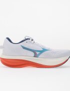 Mizuno Сникърси WAVE RIDER 30 White/ Blue Jewel/ Orange