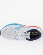 Mizuno Сникърси WAVE RIDER 30 White/ Blue Jewel/ Orange