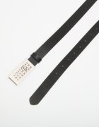 MM6 Maison Margiela Колан MM6 Belt Black/ Silver