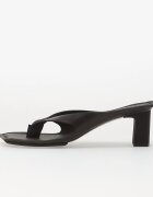 MM6 Maison Margiela MM6 Anatomic Leather Flip Flop Mules Black