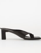 MM6 Maison Margiela MM6 Anatomic Leather Flip Flop Mules Black