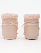 Moon Boot Icon Low Faux Fur Dusty Pink