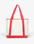 New Balance Чанта Basketball Tote Bag Team Red/ Sea Salt