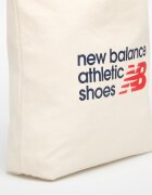 New Balance Чанта NB Athletics Graphic Tote Sea Salt/ Nb Navy/ Te Red