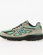 New Balance Сникърси 990 Silver Moss/ Bright Mint/ Black Cement