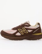 New Balance Сникърси 990v4 Pumpernickel/ Pink Chalk/ Alabaster