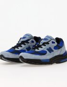 New Balance Сникърси 992 Made in USA Light Artic Grey/ Black/ Blue Gemstone