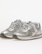 New Balance Сникърси W574 Silver Metallic/ White
