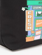 Nike Чанта Heritage Tote Bag 22L Black/ Stadium Green/ White