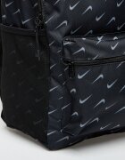 Nike Раница Heritage 2.0 Backpack 23L Black/ Black/ White