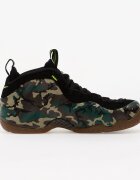 Nike Сникърси Air Foamposite Pro Premium Black/ Black-Voltage Green-Gum Dark Brown