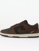 Nike Сникърси Dunk Low Suede Black/ Baroque Brown-Sail-Metallic Silver