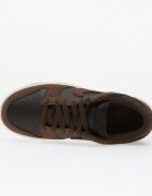 Nike Сникърси Dunk Low Suede Black/ Baroque Brown-Sail-Metallic Silver