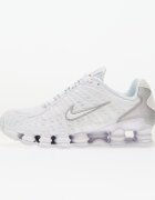 Nike Сникърси Shox TL White/ White-Metallic Silver-Max Orange