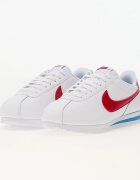 Nike Сникърси W Cortez Leather White/ Varsity Red-Varsity Blue