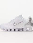 Nike Сникърси W Shox Tl White/ White-Metallic Silver-Max Orange