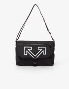 Off-White Чанта Heritage Messenger Black/ White