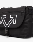 Off-White Чанта Heritage Messenger Black/ White