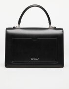 Off-White Чанта Jitney 1.4 Top Handle Chain Black/ Silver