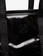 Off-White Чанта Jitney Tote Small Black/ Black