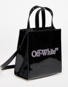 OFF-WHITE KIDS Чанта Big Bookish Mini Bag Black/ Glittered