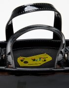 OFF-WHITE KIDS Чанта Big Bookish Mini Bag Black/ Glittered