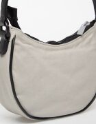 OFF-WHITE KIDS Чанта Hobo Bag Light Grey/ Silver