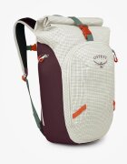 Osprey Чанта Transporter Roll Top Mystery White/ Moody Burgundy