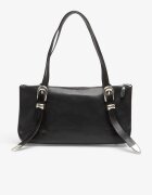 Our Legacy Чанта 2 Cm Belt Shoulder Bag Tire Black Forever Cowhide
