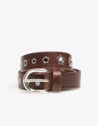 Our Legacy Колан 3.5 Cm Flower Belt Grand Mahogany Glossy Bullhide