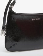 Palm Angels Чанта Logo Shiny Giorgina Bag Black/ Gold