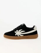 Palm Angels Kids Сникърси Palm Beach University Leather Black White