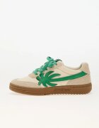 Palm Angels Kids Сникърси Palm Beach University Nylon Beige Green
