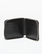 Palm Angels Портфейл Classic Logo Zip Around Black/ Off White