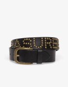 PLEASURES Колан Studded Belt Black