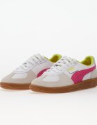 Puma Сникърси Palermo Lth White-Fluro Pink Pes