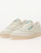 Reebok Сникърси Club C 85 Vintage Chalk/ Paper White/ Green