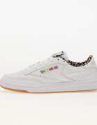 Reebok Сникърси Club C 85 Vintage LTD Ftwr White/ Leopard/ Gum