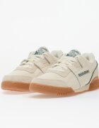 Reebok Сникърси Workout Plus Chalk/ Dark Green/ Vintage Chalk