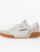 Reebok Сникърси Workout Plus White/ Classic Burgundy/ Chalk