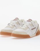Reebok Сникърси Workout Plus White/ Classic Burgundy/ Chalk