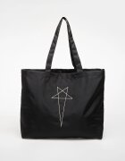 Rick Owens DRKSHDW Чанта Shopper Bag Black/ Pearl