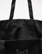 Rick Owens DRKSHDW Чанта Shopper Bag Black/ Pearl