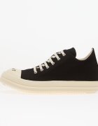 Rick Owens DRKSHDW Сникърси Denim Shoes - Low Sneaks Black/ Milk/ Milk