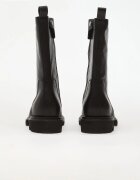 Rick Owens Обувки DRKSHDW Leather Boots - Creeper Gabe Black